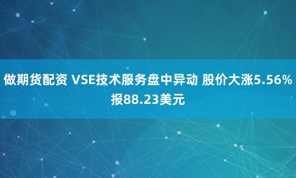 做期货配资 VSE技术服务盘中异动 股价大涨5.56%报88.23美元